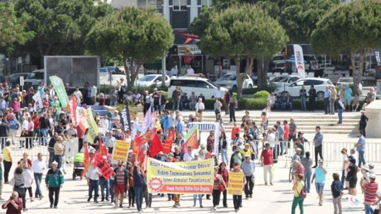 1 MAYIS DİDİM'DE DE KUTLANACAK