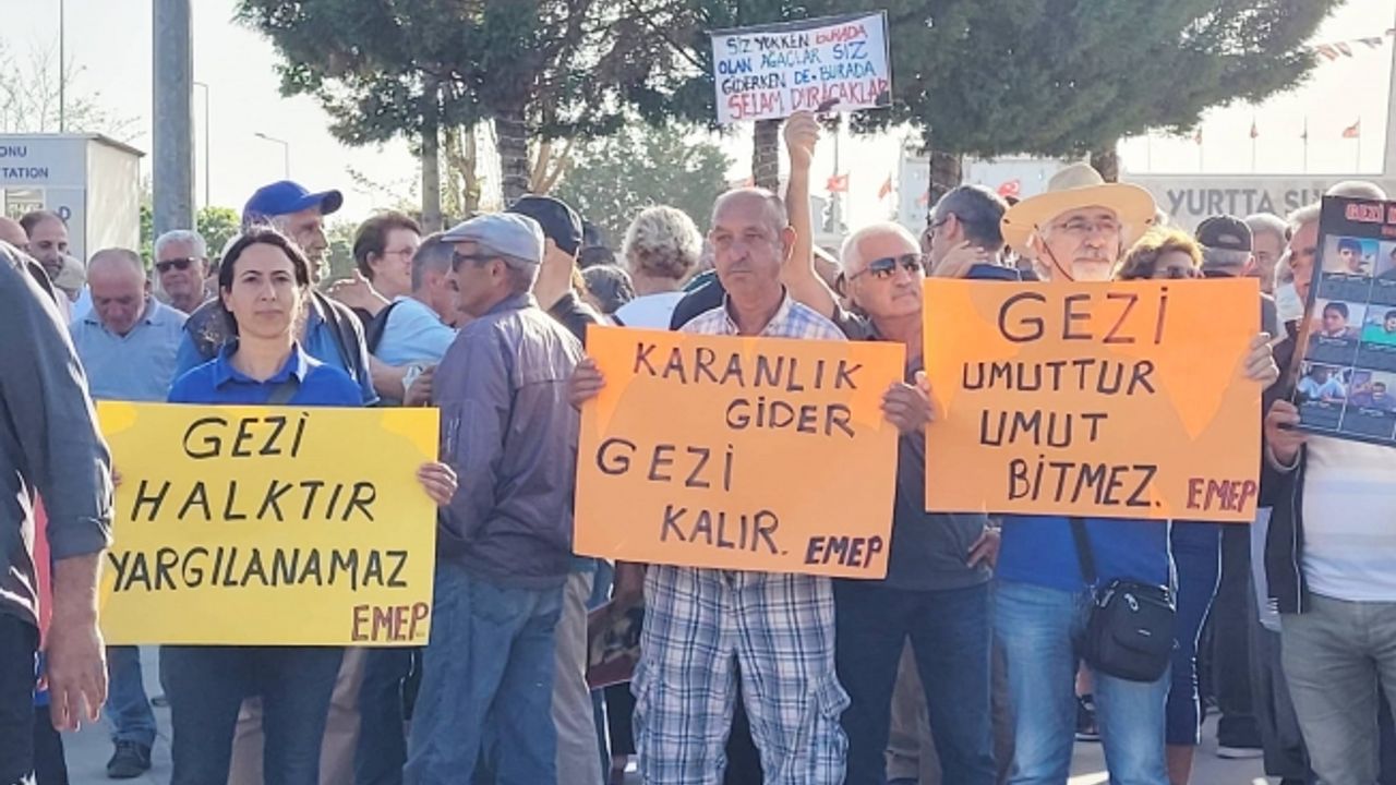 Didim’de Gezi Parkı Davasına verilen cezalar protesto edildi