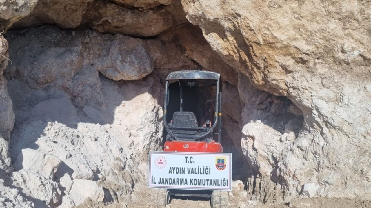 Didim’de kaçak kazı ope­ras­yo­nu: 5 gö­zal­tı