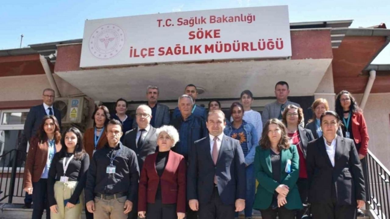 Aydın İl Sağlık Müdürü Dr. Eser Şenkul, Söke’de sağlık kurumlarını gezdi