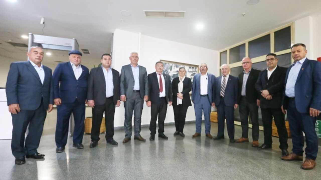 BUHARKENT MUHTARLAR DERNEĞİ’NDEN BAŞKAN ÇERÇİOĞLU’NA NEZAKET ZİYARETİ