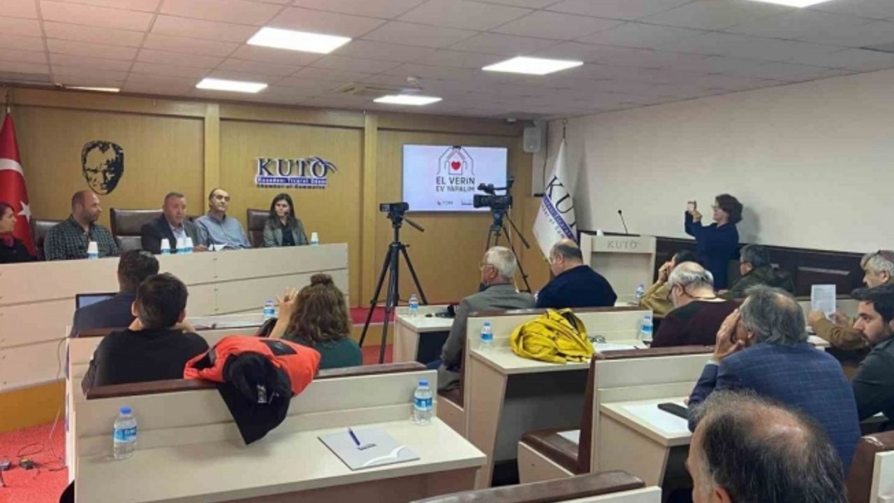 KUTO’da, "İş Dünyası Konut Seferberliği Kampanyası" görüşüldü