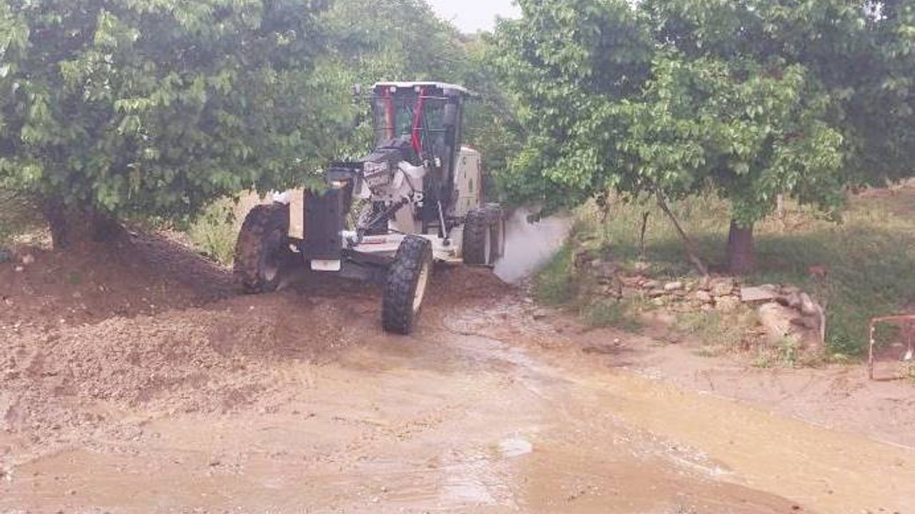 Nazilli Belediyesi yağışların ardından teyakkuza geçti