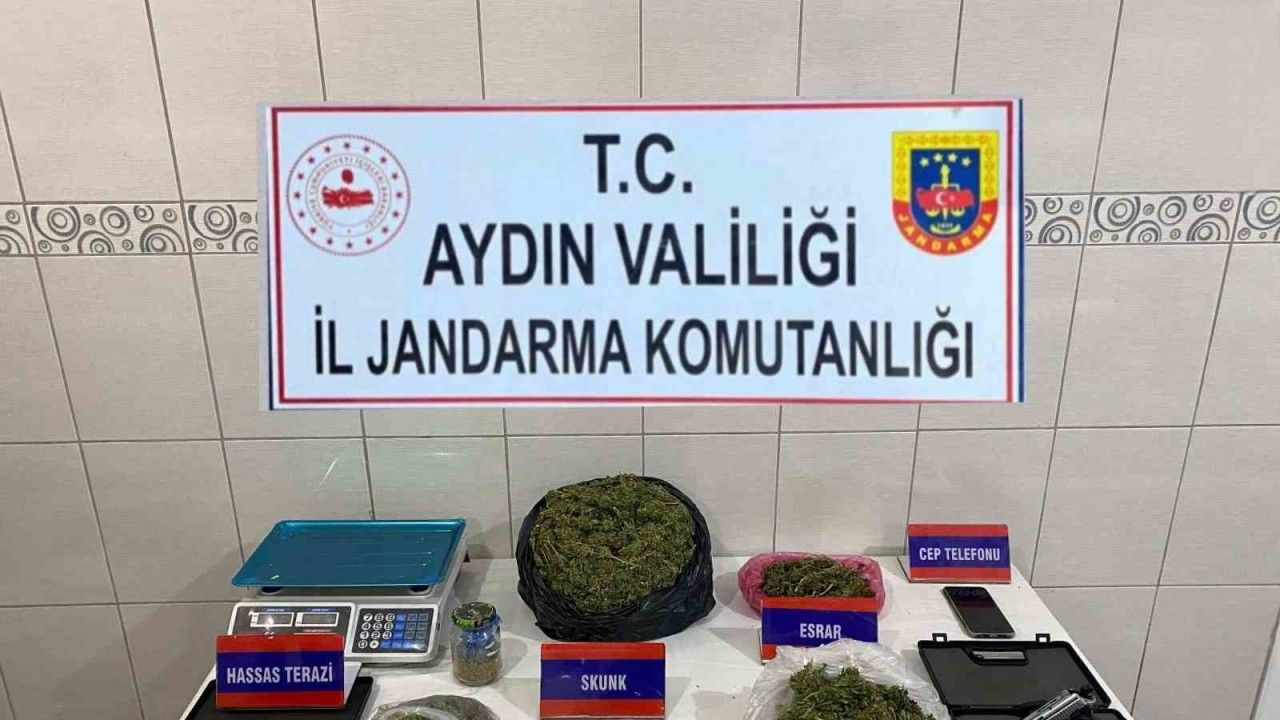 Aydın’da uyuşturucu ile mücadelede 31 şüpheli yakalandı