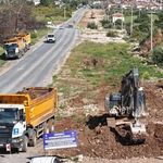 AKBÜK’TE YOL YENİLEME ÇALIŞMASI