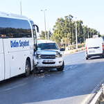 SÖKE ÇIKIŞINDA KOR­KU­TAN KAZA