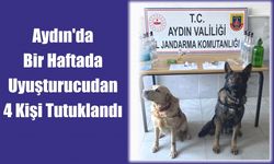 Aydın’da bir haftada uyuşturucudan 4 kişi tutuklandı