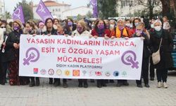 Didimli kadınlar 8 Mart’ta haykırdı: Savaşa karşı kadın eliyle barışı inşa edeceğiz
