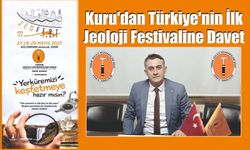 Kuru’dan Türkiye’nin ilk jeoloji festivaline davet
