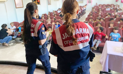 Jandarma ekipleri, “Çocuklarımız ve Ormanlarımız Güvende”