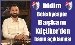 Belediyespor Başkanı Küçüker’den basın açıklaması