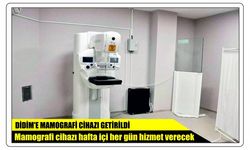 DİDİM’E MAMOGRAFİ CİHAZI GETİRİLDİ