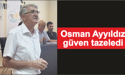 Osman Ayyıldız güven tazeledi