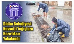 Didim Belediyesi Kuvvetli Yağışlara Hazırlıksız Yakalandı