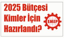 EMEP: 2025 Bütçesi Kimler İçin Hazırlandı?