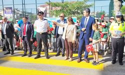 Didim’de yaya ge­çi­di de­ne­ti­mi ya­pıl­dı