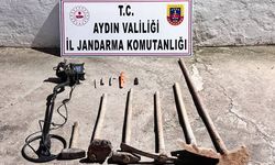 Kaçak kazı yapan 3 kişi yakalandı
