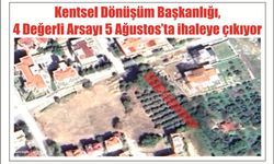 4 De­ğer­li Arsa Sa­tı­şa Çı­kı­yor