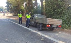 Didim’de Jan­dar­ma­dan Drone Des­tek­li  Tra­fik De­ne­ti­mi