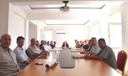 Didim’de Muh­tar­lar Top­lan­tı­sı Kay­ma­kam Çoban Baş­kan­lı­ğın­da Ya­pıl­dı