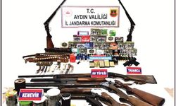 Aydın’da Silah ve Uyuş­tu­ru­cu  Ope­ras­yo­nu: 2 Şüp­he­li Gö­zal­tın­da