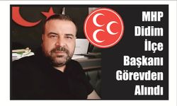 MHP Didim İlçe Başkanı Görevden Alındı