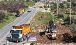 BAŞKAN ÇERÇİOĞLU’NDAN AKBÜK’TE YOL YENİLEME ÇALIŞMASI