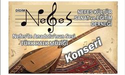 NEFES KÜL­TÜR SANAT  VE EĞİTİM DER­NEĞİ’NDEN  TÜRK HALK MÜZİĞİ GECESİ
