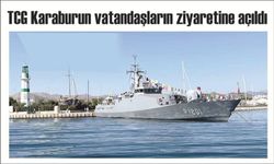 TCG Karaburun vatandaşların ziyaretine açıldı
