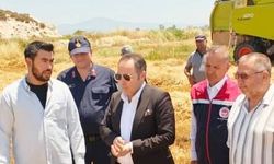 Didim’de Buğ­day Ha­sa­dı Coş­ku­su