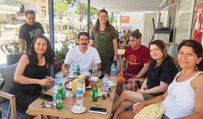 TİP Didim’de Da­ya­nış­ma Kah­val­tı­sın­da Bu­luş­tu