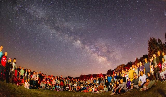 PAÜ’nün ortaklığında gökyüzü gözlem etkinliği düzenlendi