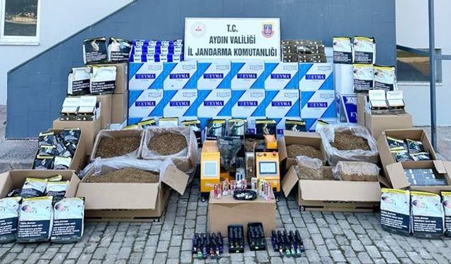 Si­ga­ra sa­rı­mı ya­pa­n 3 şüp­he­li şahıs hak­kın­da adli ve idari süreç devam et­mek­te­dir.