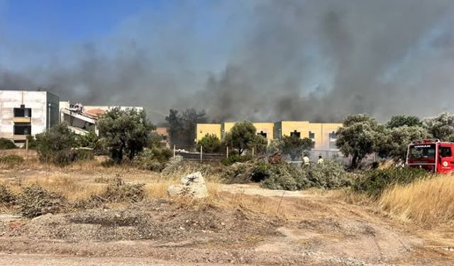 İSTEN­ME­YEN ALEV­LER KONT­ROL AL­TI­NA ALIN­DI.