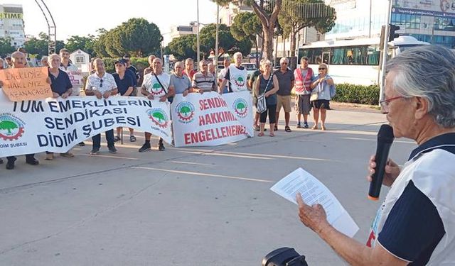 TÜM EMEKLİLERİN SENDİKASI DİDİM ŞUBESİ YÜ­RÜT­ME KU­RU­LU’NDAN BASIN AÇIK­LA­MA­SI