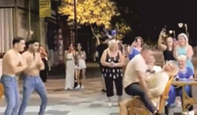 Kuşadası’ndan istenmeyen görüntüler.