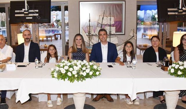 Didim Kay­ma­ka­mı Can Kazım Ku­ru­ca’ya Veda Ye­me­ği