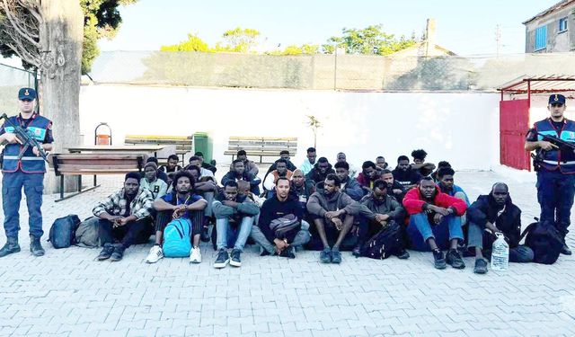 Didim'de Göç­men Ka­çak­çı­lı­ğı Ope­ras­yo­nu: 31 Dü­zen­siz Göç­men Ya­ka­lan­dı