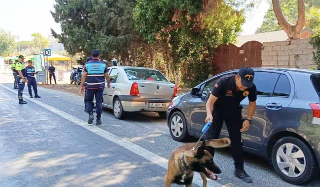Didim Jan­dar­ma­sın­dan Mil­yon­fest Didim’de Sıkı De­ne­tim