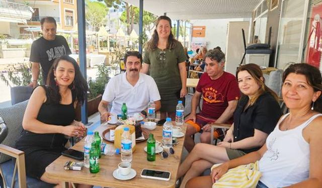 TİP Didim’de Da­ya­nış­ma Kah­val­tı­sın­da Bu­luş­tu