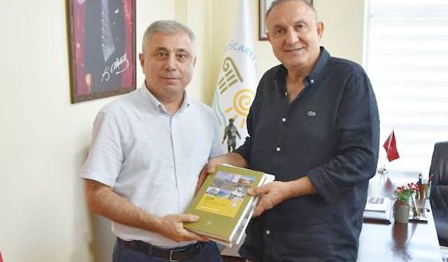 Ömer Ka­ra­kaş’dan Didim Ticaret Odasına Ziyaret