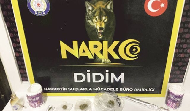 Didim’de Nar­ko­tik Ope­ras­yo­nu: Uyuş­tu­ru­cu Ta­ci­ri Tu­tuk­lan­dı