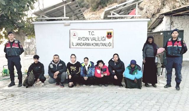 Söke’de Göç­men Ka­çak­çı­lı­ğı­na Darbe: 8 Dü­zen­siz Göç­men Ya­ka­lan­dı
