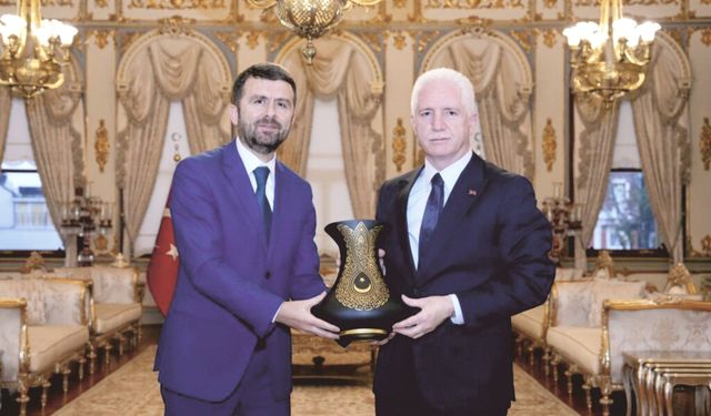 Genel Müdür Çay’dan İstan­bul Va­li­si Gül’e zi­ya­ret