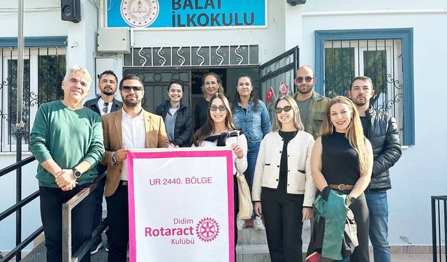 Didim Ro­ta­ract Ku­lü­bü’nden Dünya Çocuk Hak­la­rı Günü’nde An­lam­lı Et­kin­lik