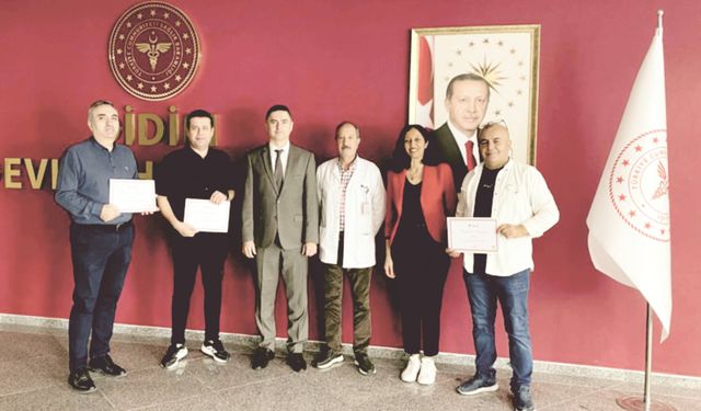 DİDİM DEV­LET HAS­TA­NESİ’NDE PAR­DUS BA­ŞA­RI­SI­NA TE­ŞEK­KÜR BEL­GESİ