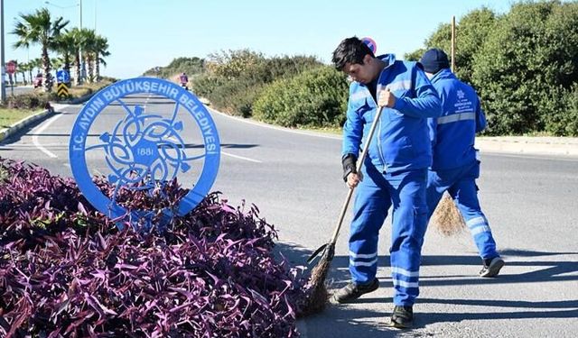 DİDİM’DE ÇEVRE DÜ­ZEN­LE­ME VE YENİLEME ÇA­LIŞ­MA­LA­RI­NA DEVAM EDİYOR