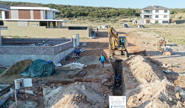 BAŞ­KAN ÇERÇİOĞLU DİDİM’DE ALT­YA­PI SE­FER­BERLİĞİNİ SÜR­DÜ­RÜ­YOR