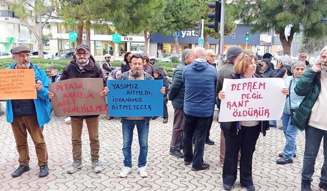 Didim Demokrasi platformu 6 şubatı unutmadı.