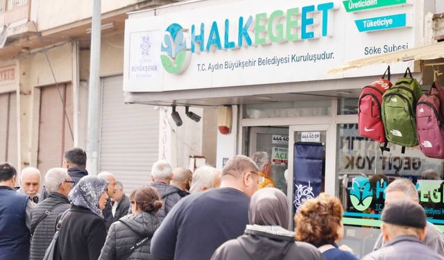 BAYRAM ÖNCESİ HALK EGE ET ŞUBELERİNDE İNDİRİM